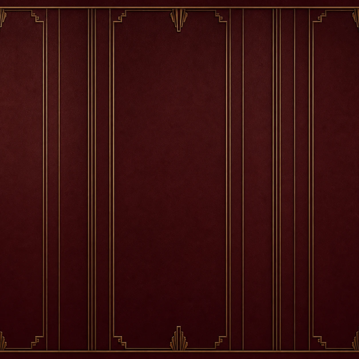 Burgundy Gilded Salon deep burgundy lacquer and gilt panel texture for interface surfaces