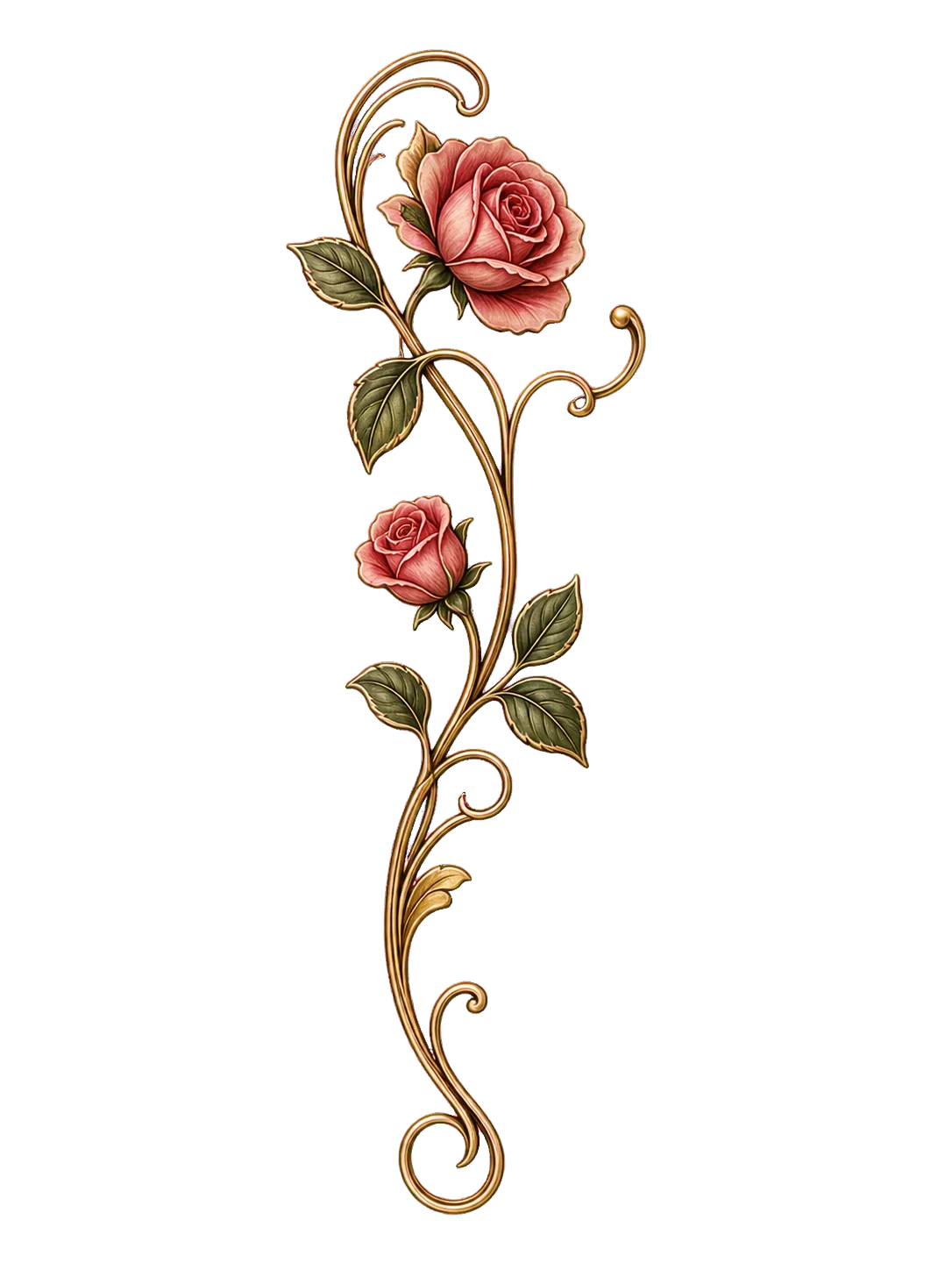 Nouveau Botanica botanical stem sprig