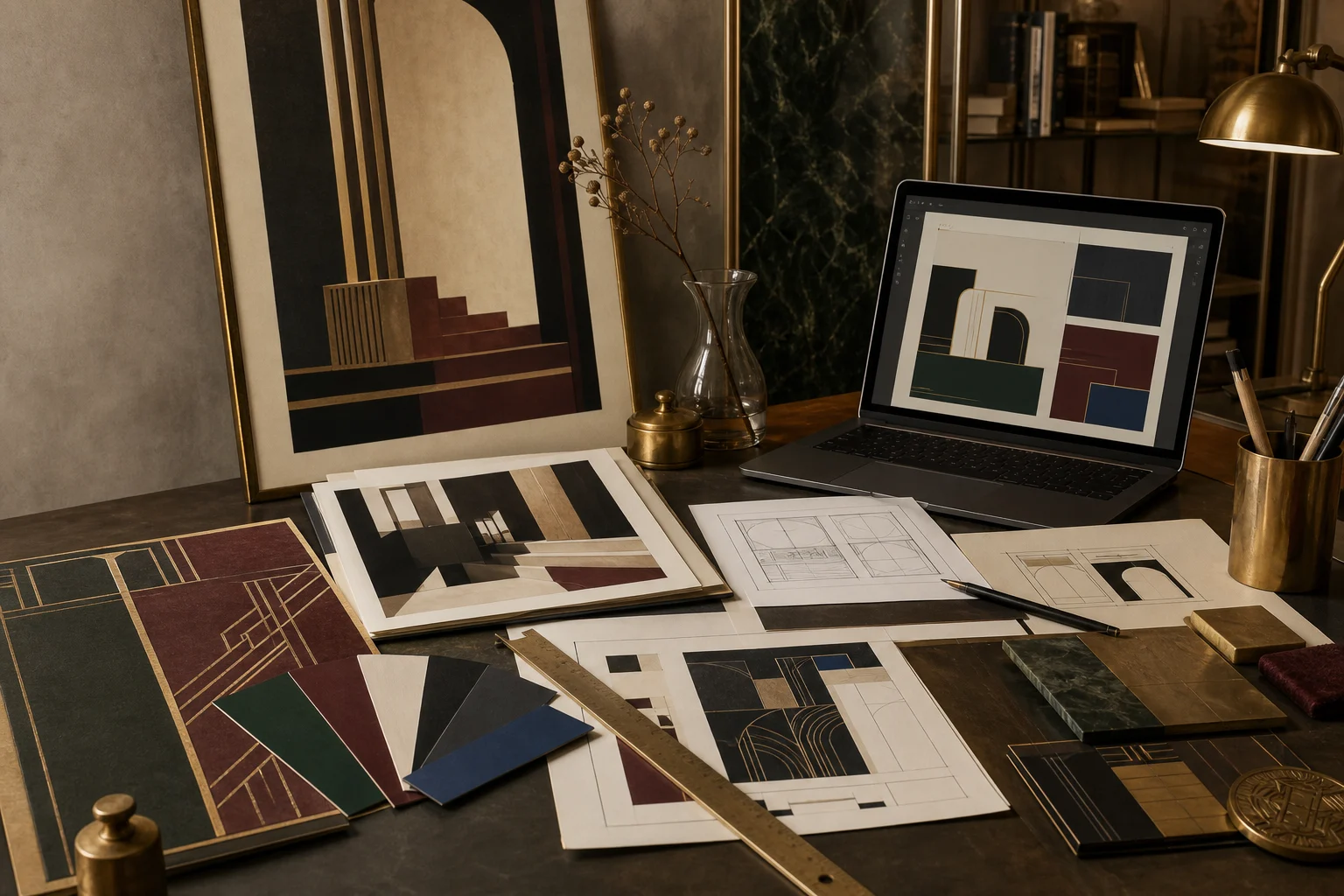 homepage and Arc Deco catalogue hero preview