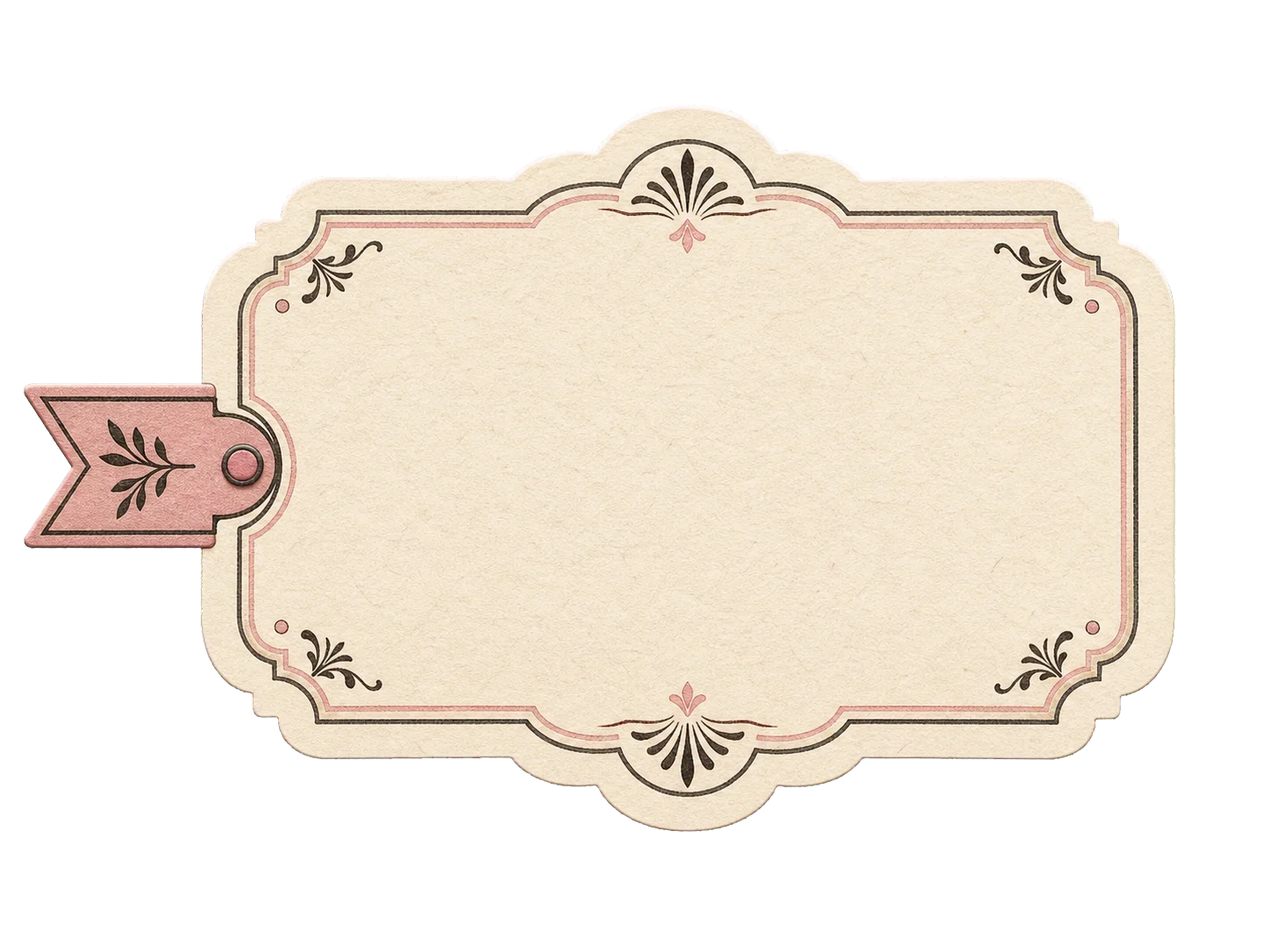 Atelier Paper registration label for product annotations