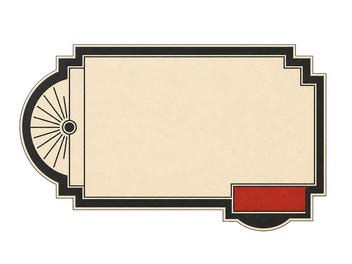 Modern Classic caption card